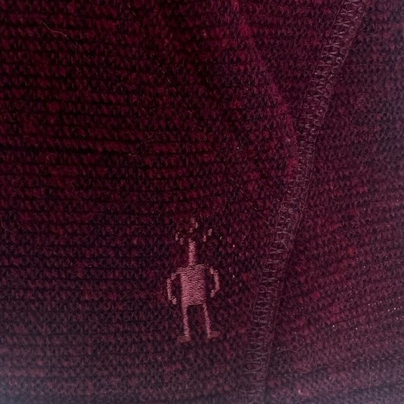 Smartwool | Women’s Hudson Trail Pullover Fleece Sweater | Red | Small - Picture 7 of 8